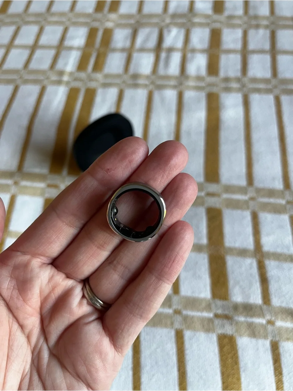 Ringconn generation 1 smart ring size 7 in silver